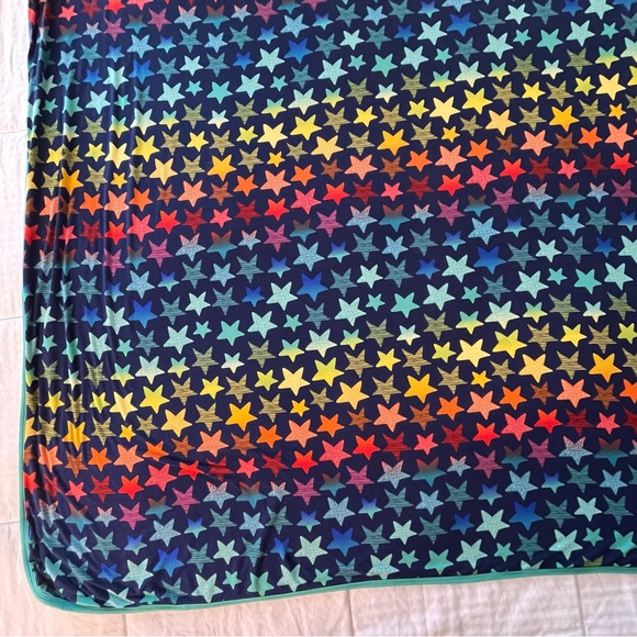 Little Sleepies Shades Of Stars Cloud Blanket Soft Bamboo Large ~50”x50” HTF - Picture 3 of 15